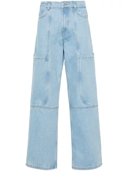 Blugi drepți Gcds albastru