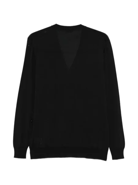 Cardigan Mrz cu decolteu în V negru