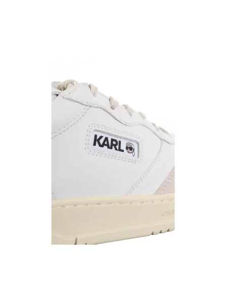 Sneakersy Karl Lagerfeld skórzane białe