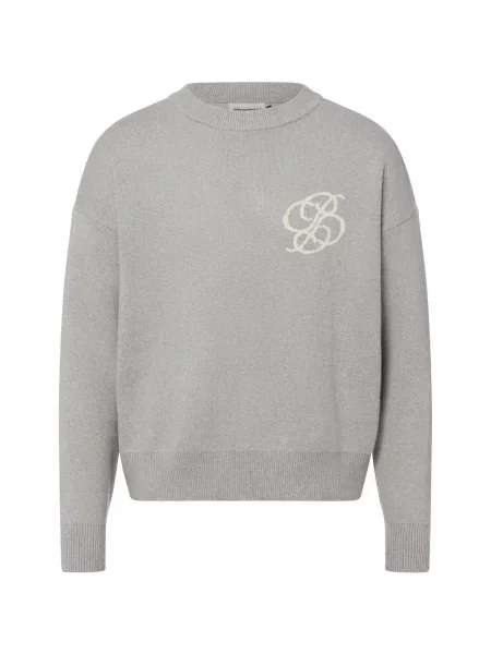 Prohibited sweter z dzianiny Mężczyźni S szary