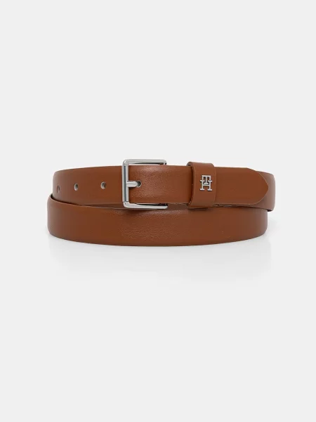 Tommy Hilfiger pásek dámský kožený hnědý