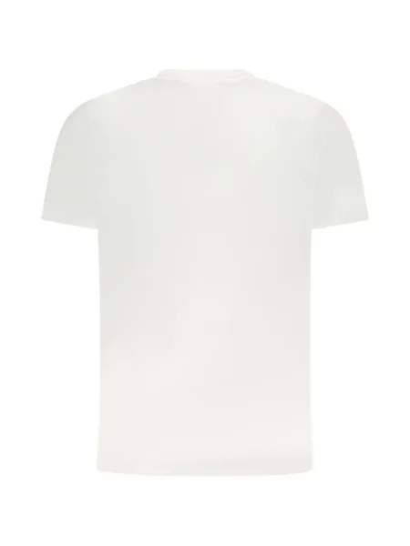 Tricou Cavalli Class cu imagine alb