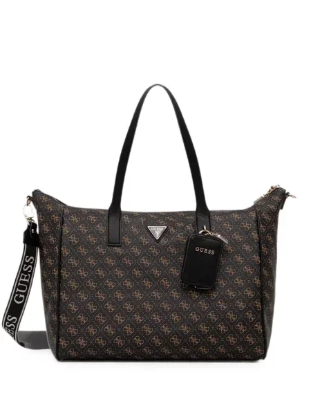 Geantă shopper Guess negru