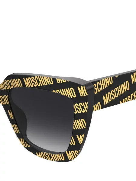 Ochelari de soare Moschino cu imagine negru