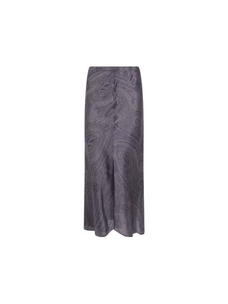 Spódnica maxi Etro fioletowa