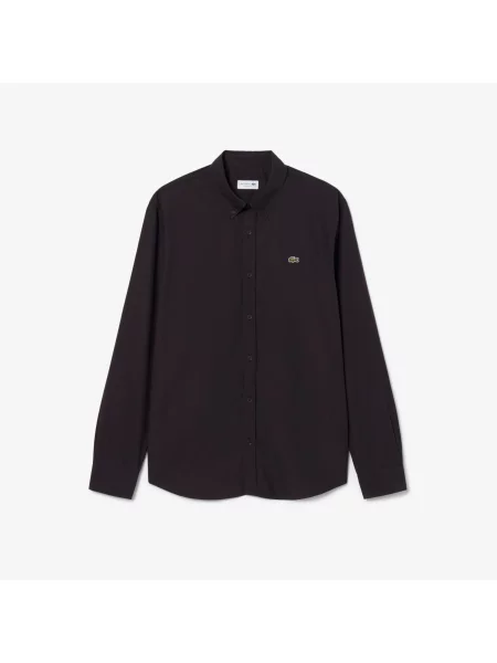 Рубашка Lacoste коричневая