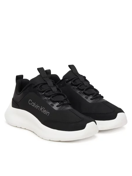 Calvin Klein Laisvalaikio batai Light Eva Runner Nyl-Sue juoda