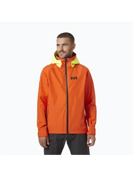 Férfi Helly Hansen Inshore Cup flame vitorlás kabát. Méret: S