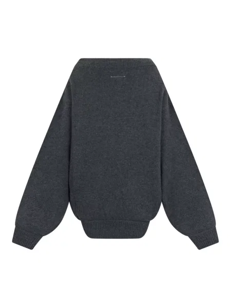 Sukienka mini Mm6 Maison Margiela szara