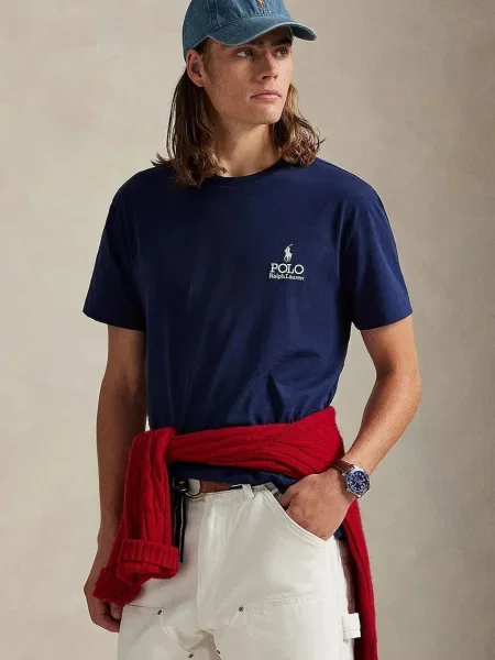 Tricou Polo Ralph Lauren clasic albastru