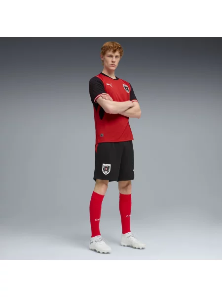PUMA szorty reprezentacji Austrii Akcesoria S czarny