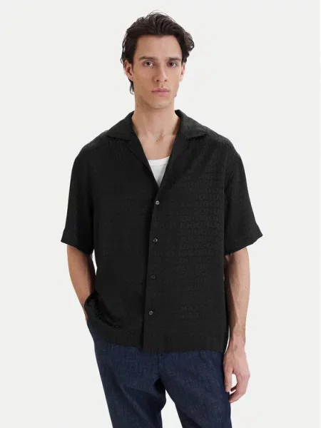 HUGO Риза Espino Oversize черен