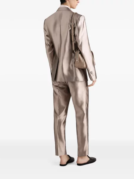 Pantaloni Dolce & Gabbana de mătase