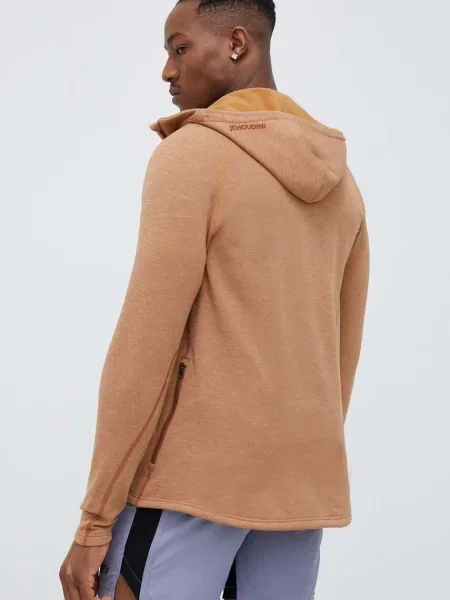 Houdini bluza sportowa Outright brązowa