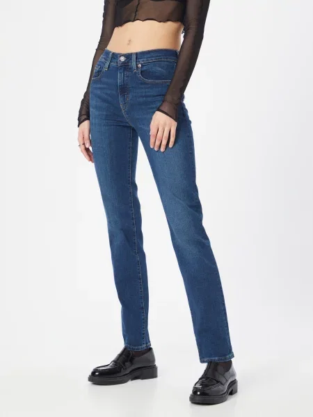 LEVI'S Traperice tamno plava