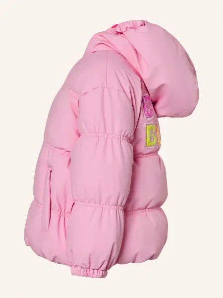 Billieblush Prošívaná Bunda S Flitry / neonově růžová