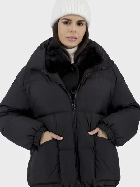 Пуховик Bella Bicchi чорний