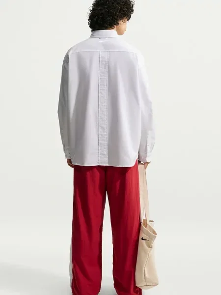Nike Sportswear cămașă oxford pentru bărbați din Club Rules alb