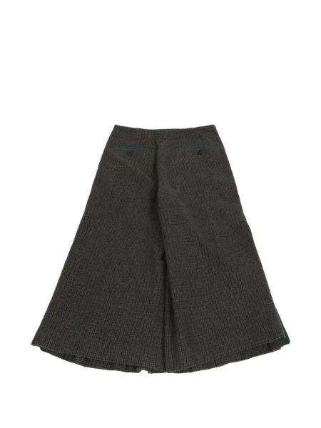 Pantaloni Sacai cu model pepito maro
