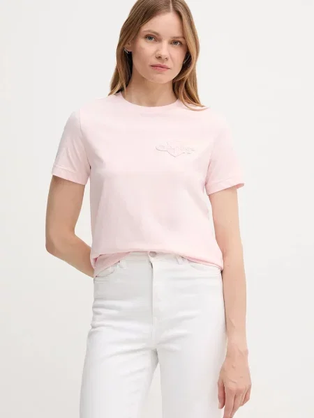 Тениска Gant дамска розово