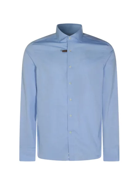 Gulerat cămașă Canali albastru