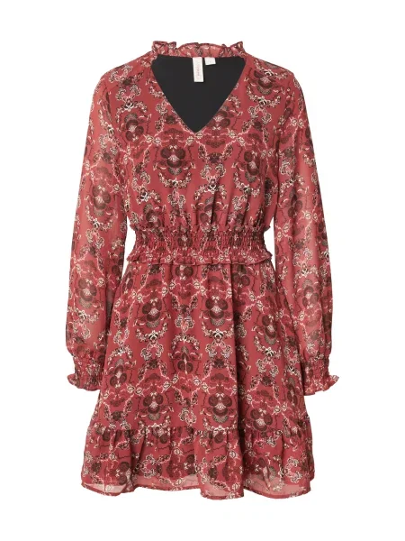ONLY Rochie ONLTIKKI roșu cranberry / negru alb
