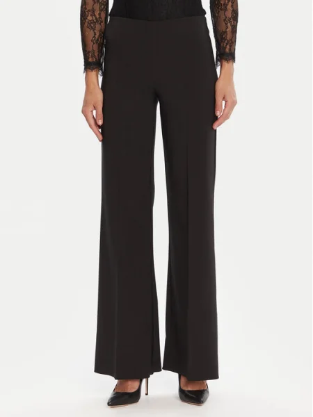 Rinascimento Pantaloni palazzo Wide Leg negru