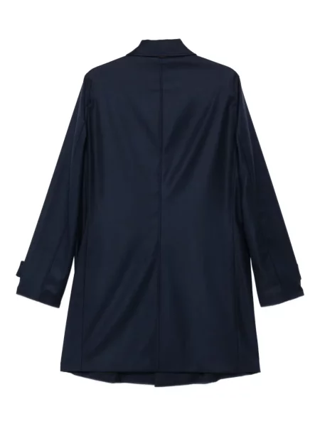 Palton Kiton de lână albastru