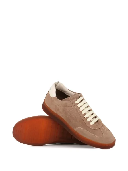 Sneakerși Officine Creative cu șireturi din piele de căprioară