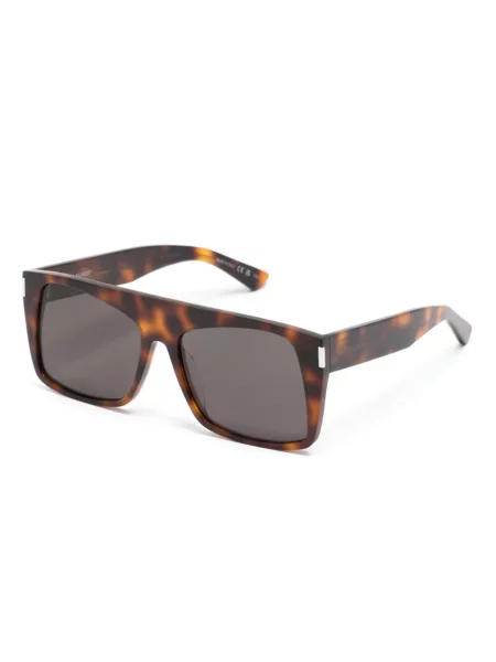 Saulės akiniai Saint Laurent Eyewear ruda