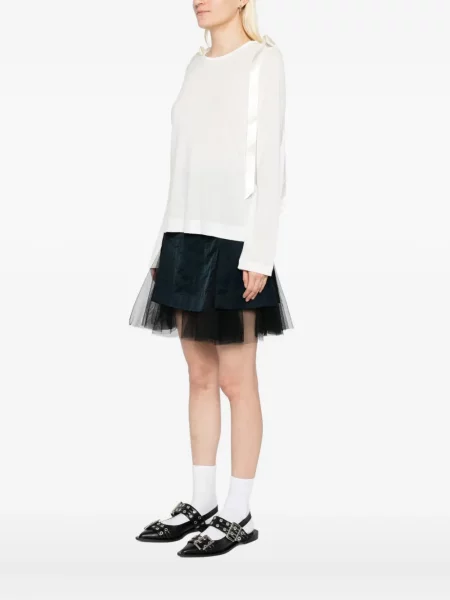 Μπλούζα Simone Rocha lyocell λευκό