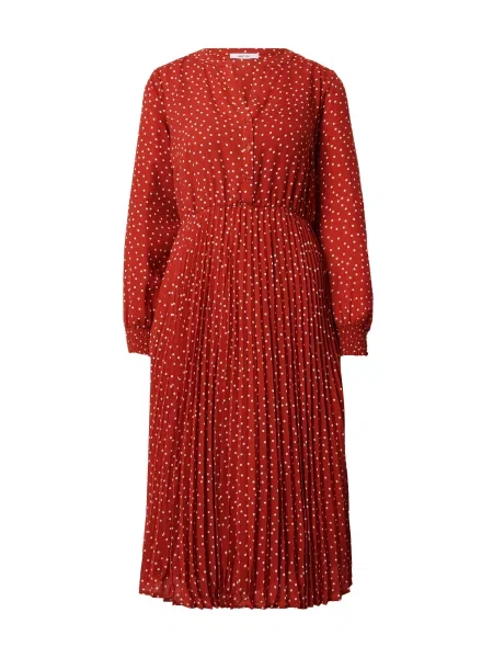 ABOUT YOU Obleka Kate temno rdeča