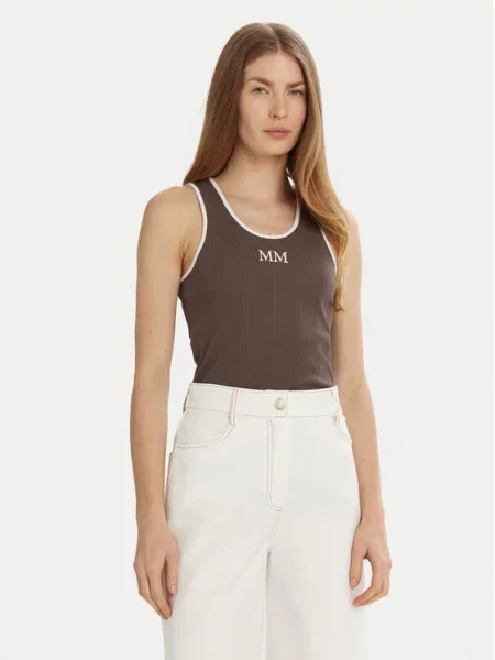 Топ Max Mara Leisure коричневый