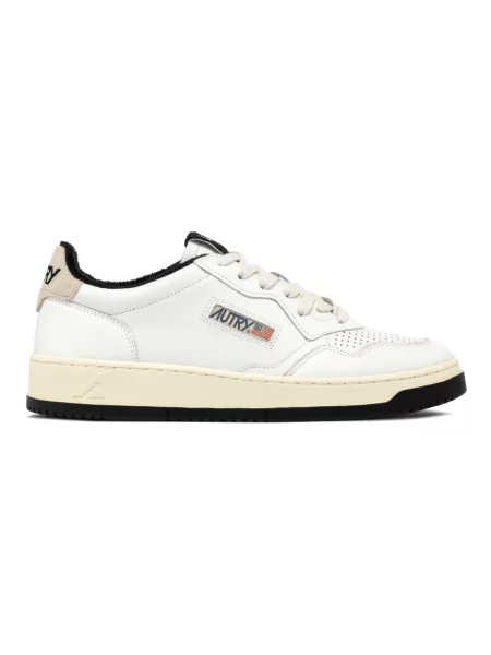 Sneakersy Autry skórzane białe