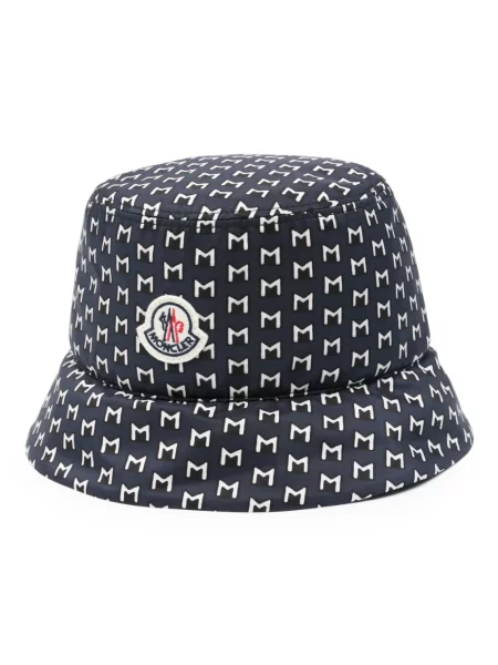 Pălărie Moncler cu imagine albastru