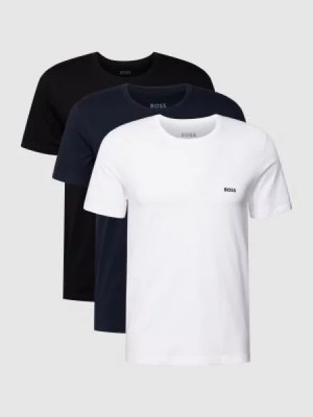 T-shirt Hugo Boss Crew Neck Pure Cotton Classic T-shirt Multicolor S granatowa
