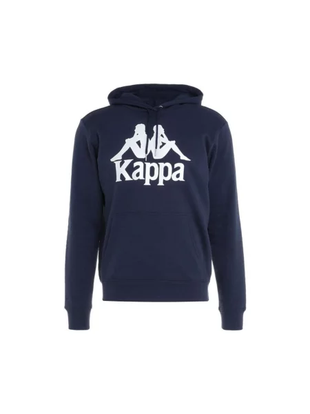 Majica s kapuljačom Kappa s kapuljačom plava