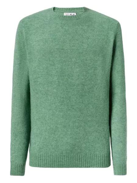 Pulover Mc2 Saint Barth din lână alpaca verde