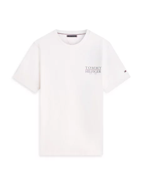 TOMMY HILFIGER Tricou HERITAGE / bleumarin / roșu bej