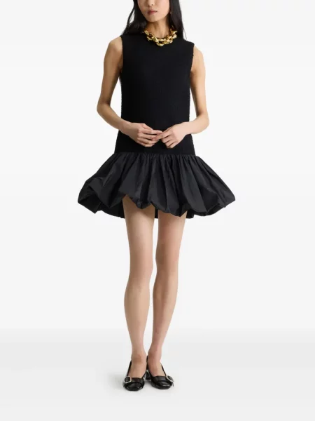 Rochie Patou din tweed de costum negru