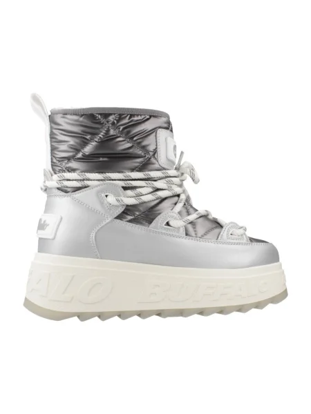 Pantofi Buffalo argintiu