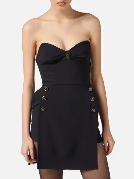 Платье Elisabetta Franchi черное