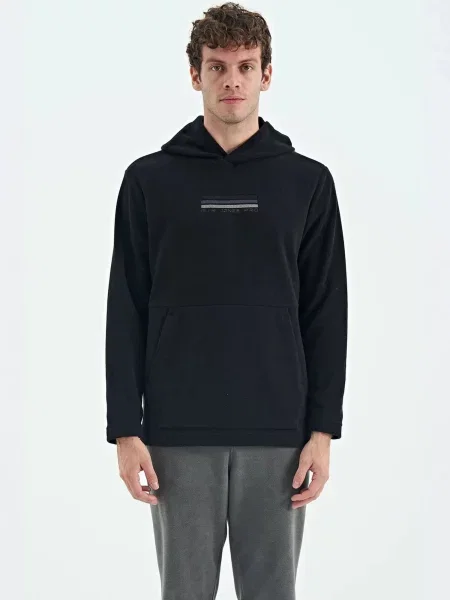 Tommy Life Sweater majica crna