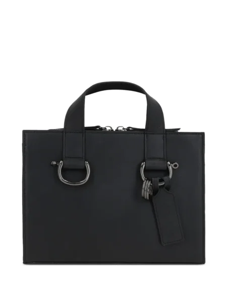 Geanta de piele Discord Yohji Yamamoto din piele negru
