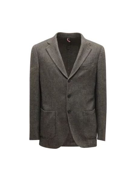 Marynarka Santaniello wełniana brązowa