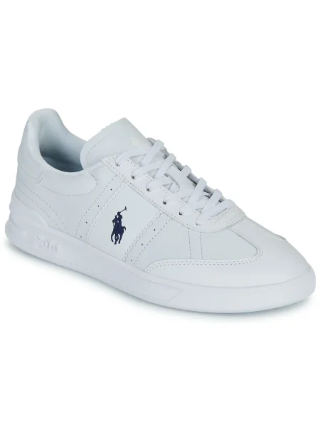Kožené tenisky Polo Ralph Lauren HRT Aera PP biela