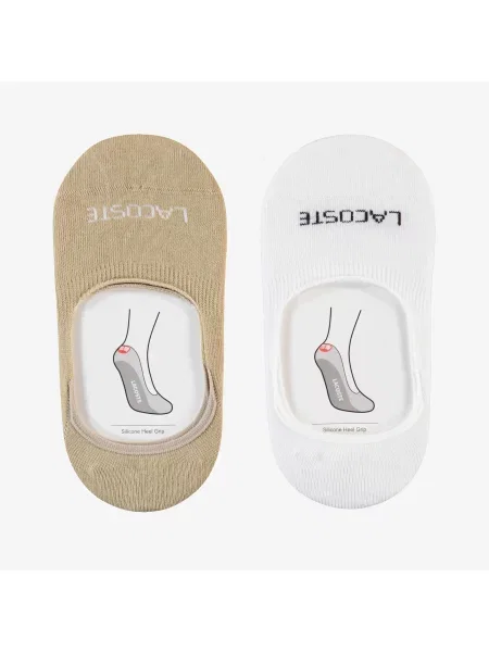 Lacoste шкарпетки унісекс бежеві