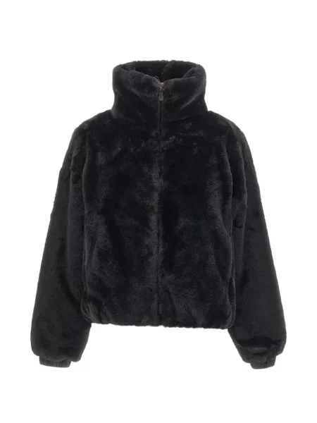 Reversibil geacă Save The Duck cu blană negru