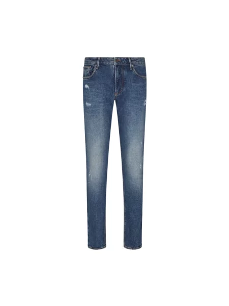 Jeansy Emporio Armani niebieskie