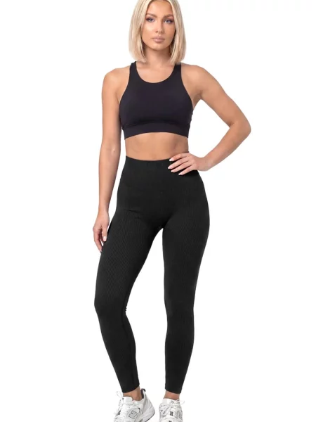 Legginsy Carpatree Rib Profile czarne